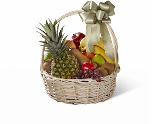 The FTD Sincerest Sympathy Gourmet Basket from Parkway Florist in Pittsburgh PA